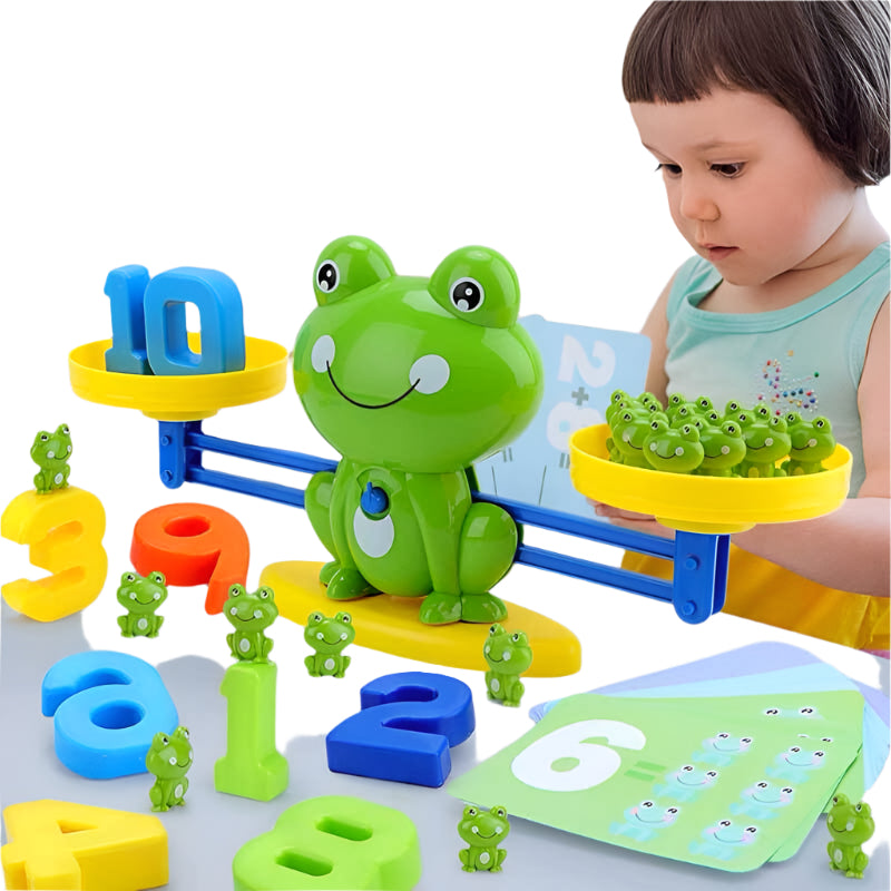 Mathfrog | Spelenderwijs Leren Rekenen - Educatieve Balansweegschaal