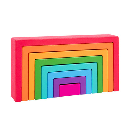 Rainbowbalance | Kleuren En Vormen Ontdekken - Educatieve Stapelblokken
