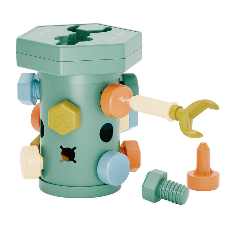 Screwitplay | Bouw En Leer Met Kleurrijke Schroeven - Montessori Schroefset
