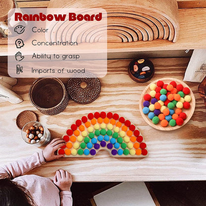 CleverBeads | Kleurrijk leren tellen - Houten Tel- en sorteerspel