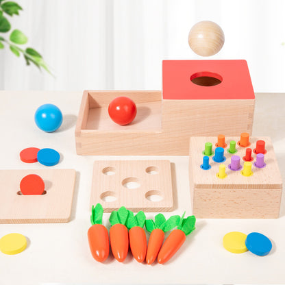 Houten Sorteerbox | Spelen, sorteren en groeien