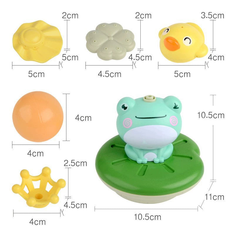 Fountainfrog | Magische Watersproeier - Badspeelgoed