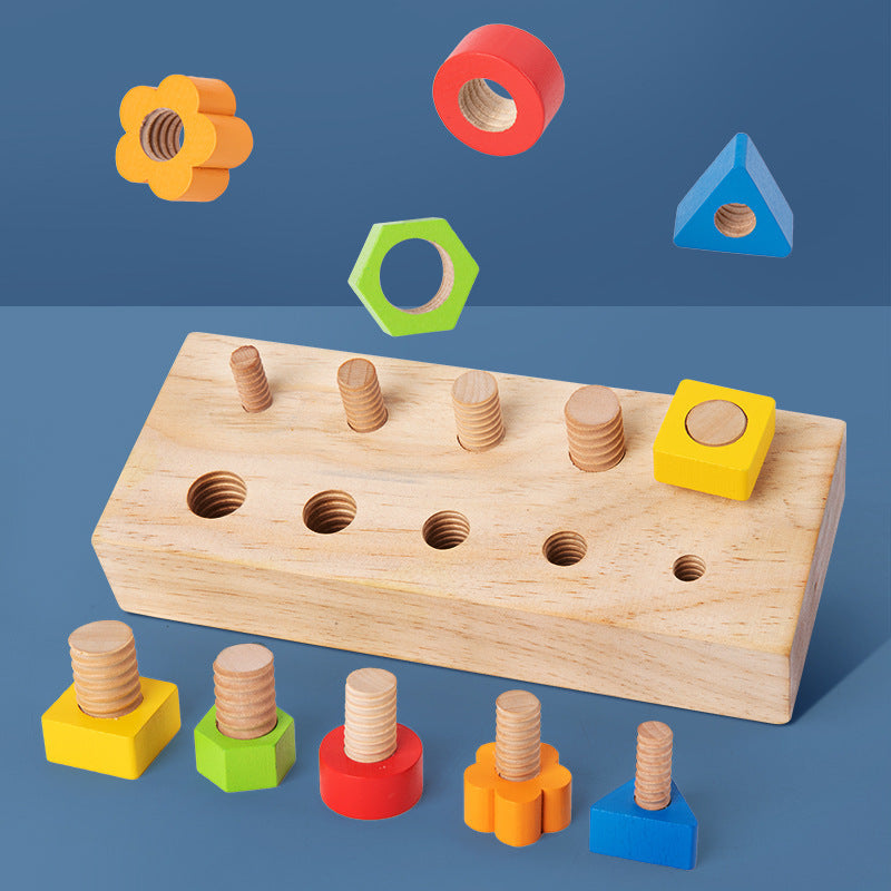 PuzzleBolt | Verbeter motoriek - Fijnmotorisch puzzelbord