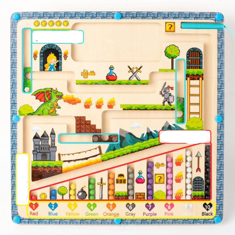 Skillmaze | Stimuleer Creatief Denken - Magnetisch Educatief Doolhof
