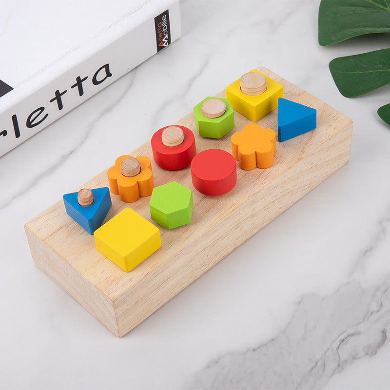 PuzzleBolt | Verbeter motoriek - Fijnmotorisch puzzelbord