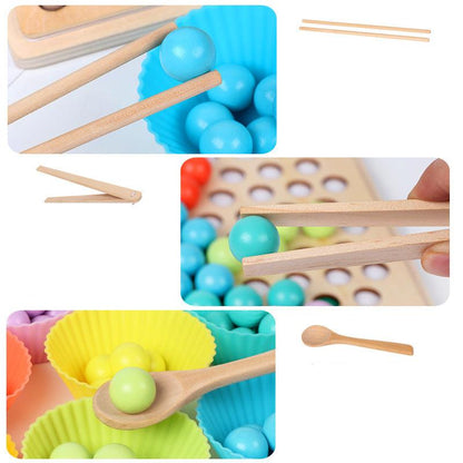 Rainbowsort | Leren Kleuren En Tellen - Houten Sorteerbord