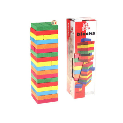 Stackfun | Strategisch Stenen Verwijderen - Houten Toren