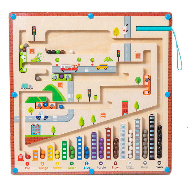 Skillmaze | Stimuleer Creatief Denken - Magnetisch Educatief Doolhof