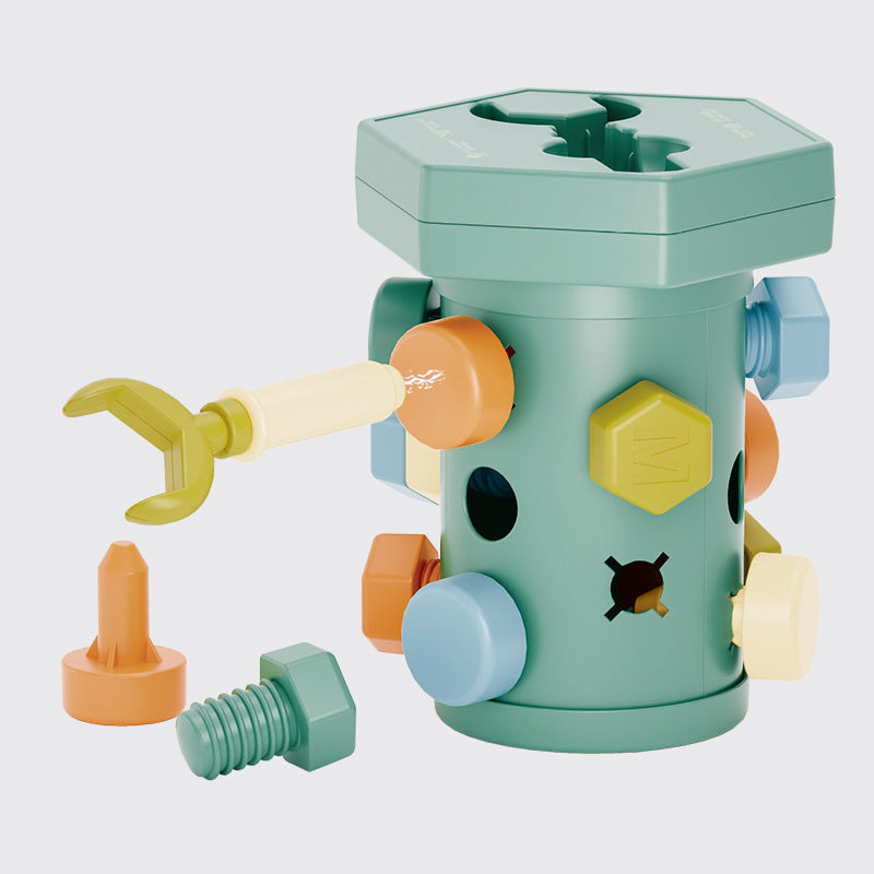 Screwitplay | Bouw En Leer Met Kleurrijke Schroeven - Montessori Schroefset