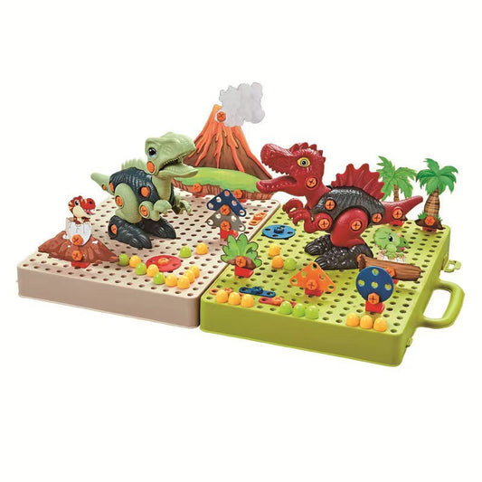 Dinocraft | Motorische Vaardigheden Ontwikkelen - Creatieve Bouwset