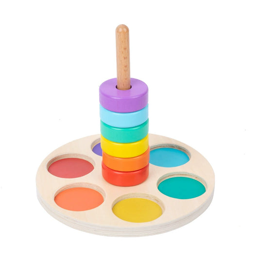 Stackjoy | Kleurrijk Leren Stapelen - Stapelspeelgoed