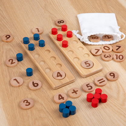 Chipchop | Ontwikkel Rekenvaardigheden En Creativiteit - Montessori Rekenbord