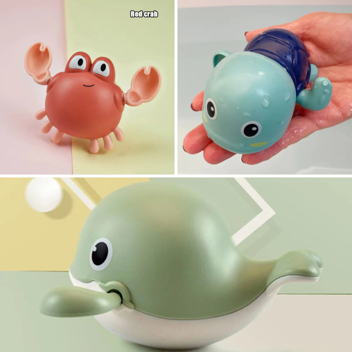 Waterfriends | Levendige Zeediertjes Voor In Bad - Badspeelgoed
