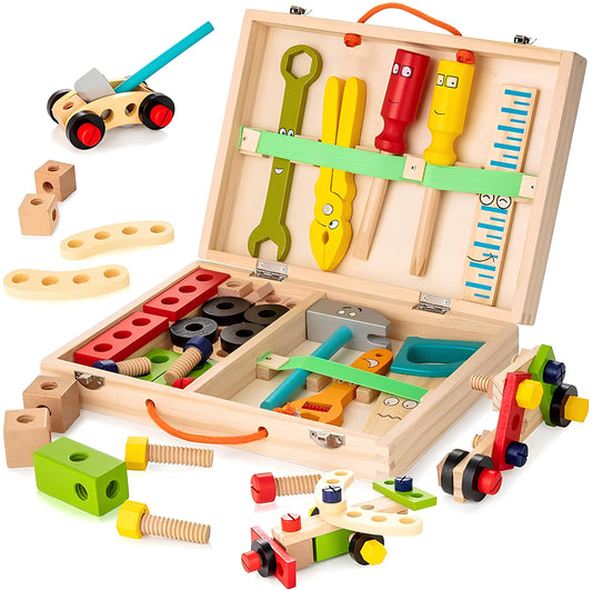 Handycraft Box | Speels Leren Met Gereedschap - Educatief Gereedschap