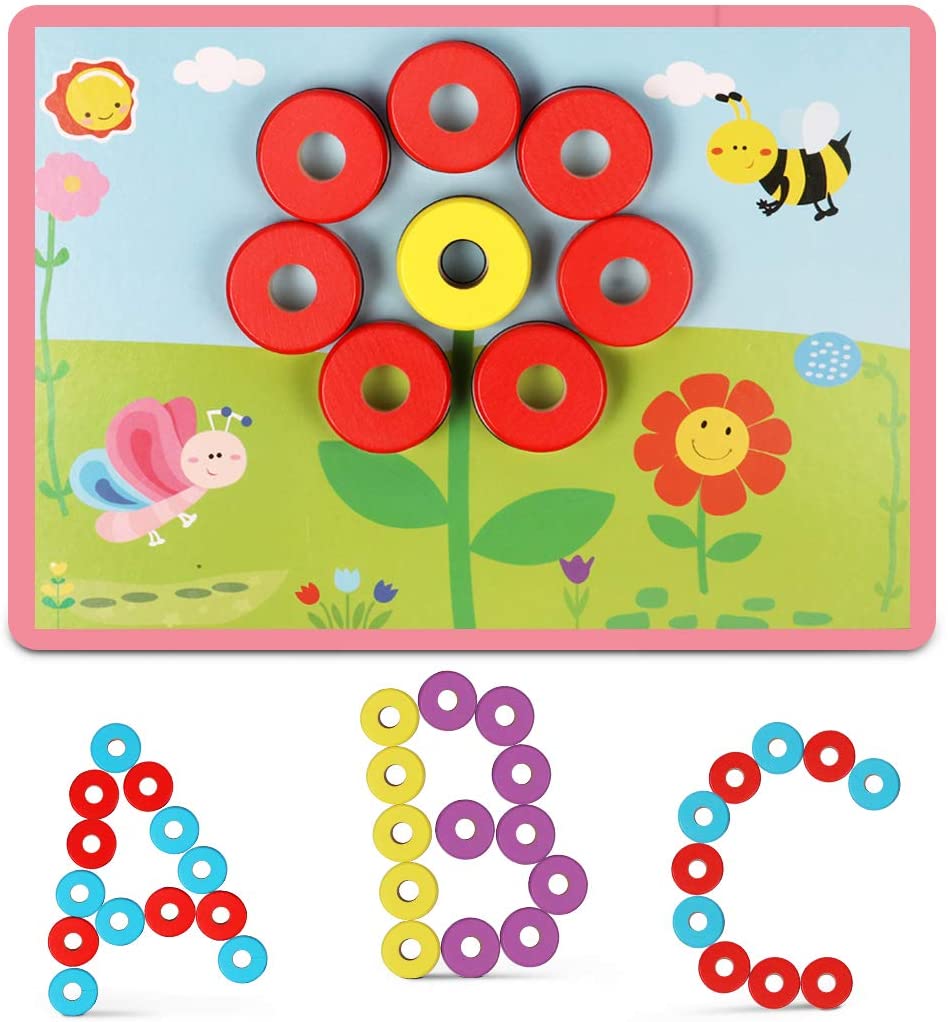 Numberfun | Ontdek Cijfers En Vormen - Houten Rekenbord