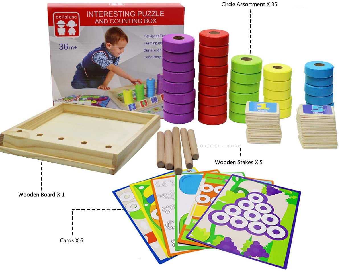 Mathmaze | Ontdek Getallen En Patronen - Houten Leerspel