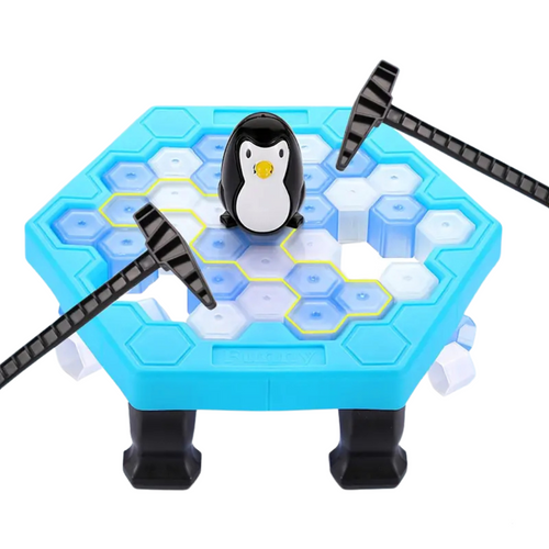 Pingufun | Bouw En Breek De Ijsvlakte - Educatief Bordspel
