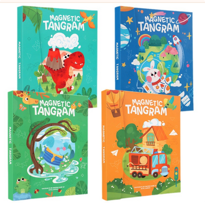 ShapeWise | Stimuleer logisch denken - Magnetische tangram puzzel