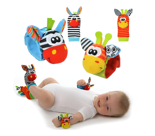 Happyfeet | Stimuleer Zintuigen Met Beweging - Babysokken