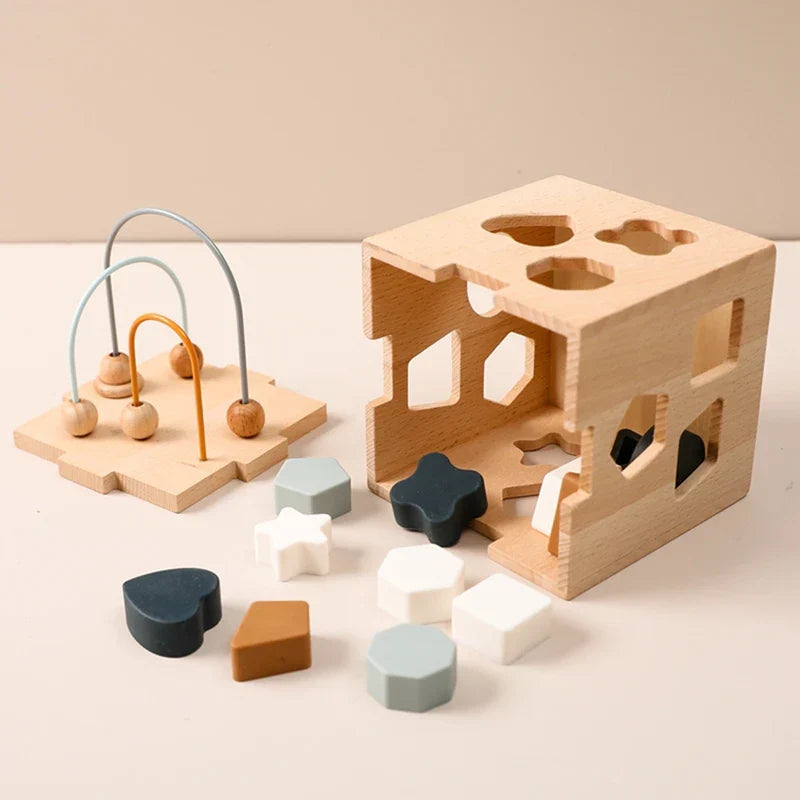 Sortplay | Leren Sorteren En Ontdekken - Houten Sorteerspel