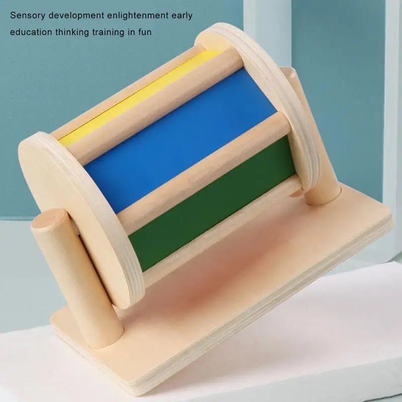 Sensoryroll | Leren Door Rollen En Rammelen - Houten Rammelaar