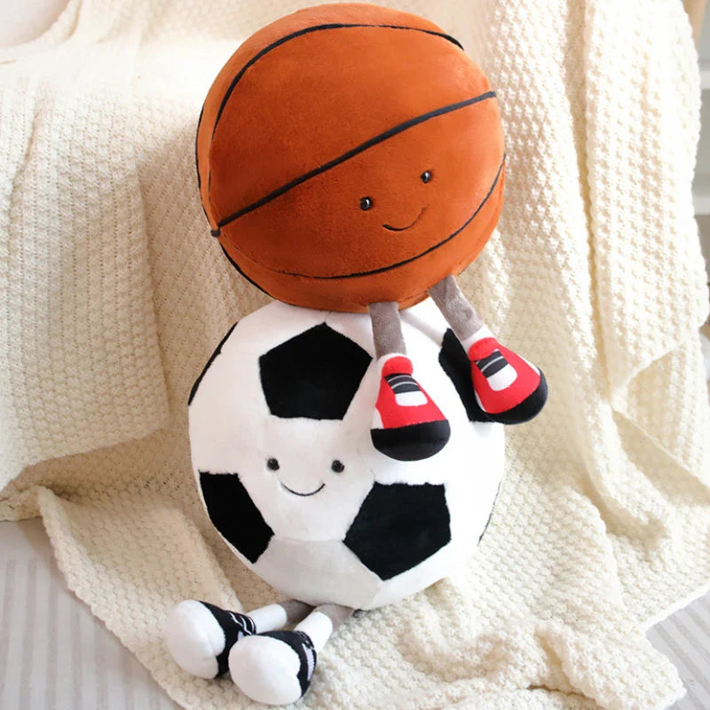 Kickbuddy | Zachte Voetbal - Pluche Knuffel