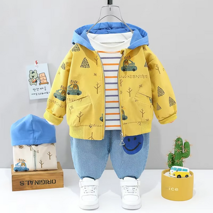 LittleLooks | Stijlvol én speelklaar - 3-delig outfitje