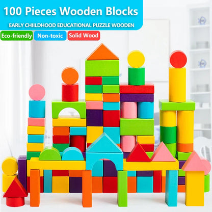 Woodentowers | Bouw Eindeloos Met Fantasie - Houten Blokkenset