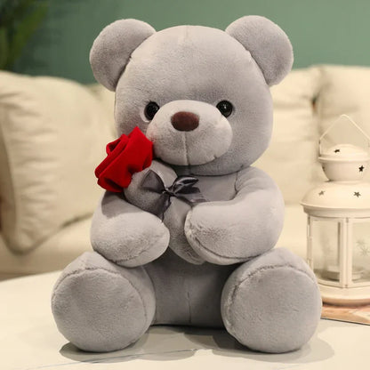 Rosebear | Liefdevol Knuffelplezier Met Rozen - Knuffelbeer