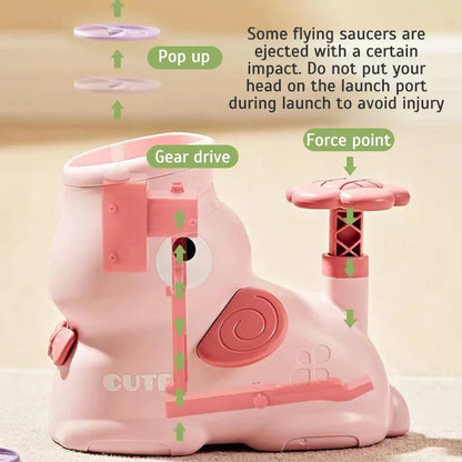 Spinrocket | Luchtig Schietplezier - Schijvenlanceerder