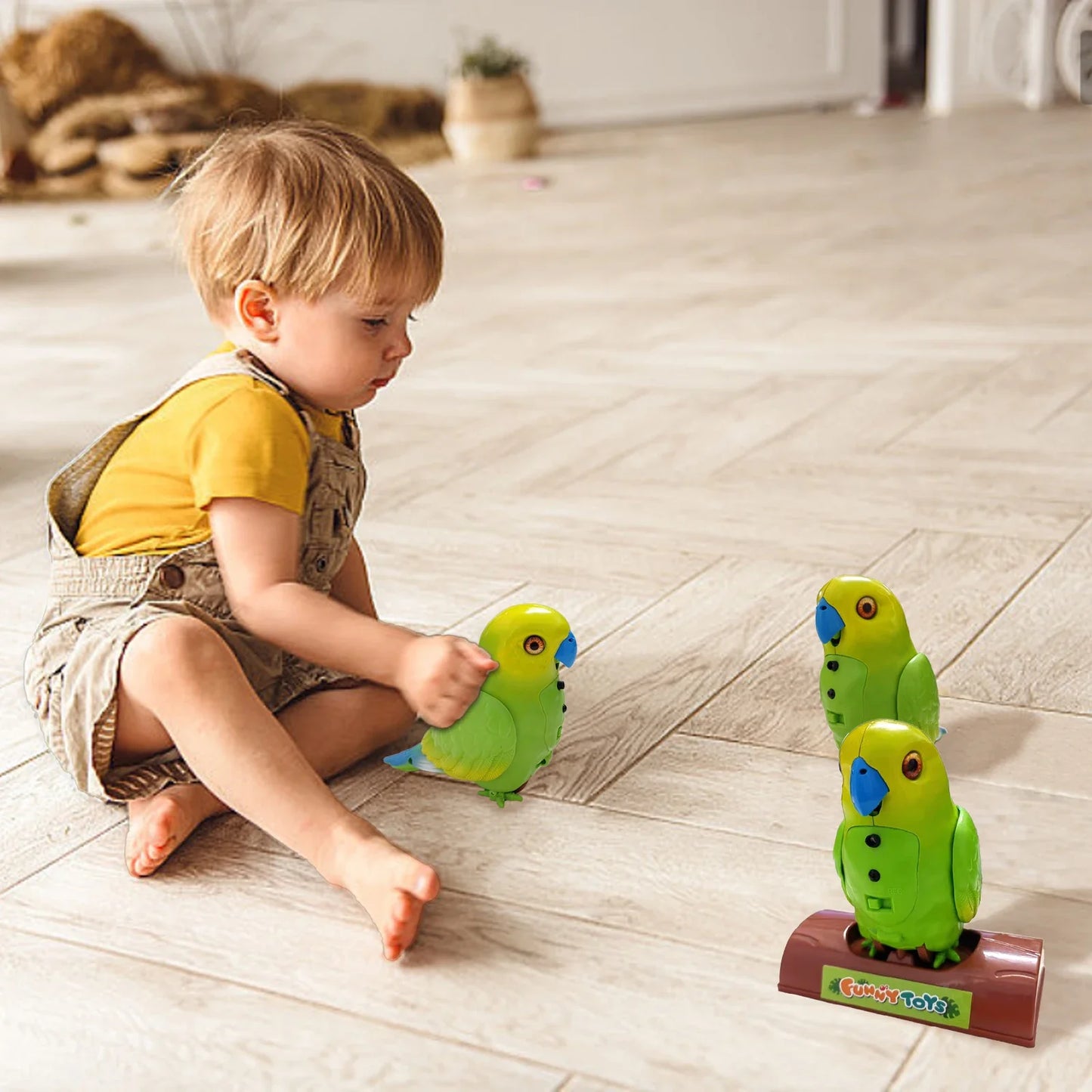 Talkiebird | Praat En Beweegt Mee - Interactieve Papegaai