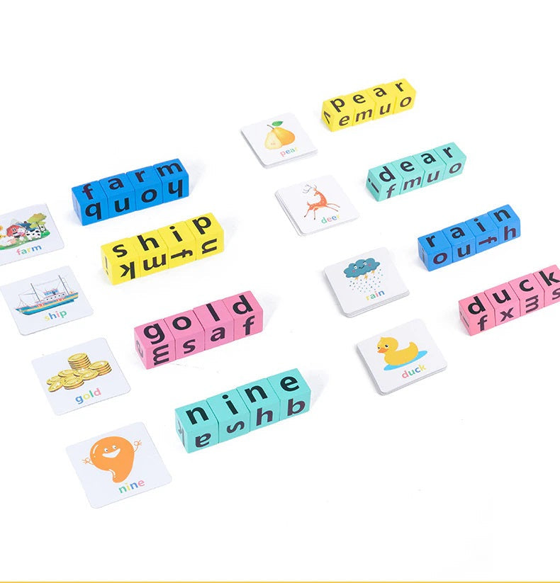 Wordwise | Spelen Met Letters En Kaarten - Houten Letterspel