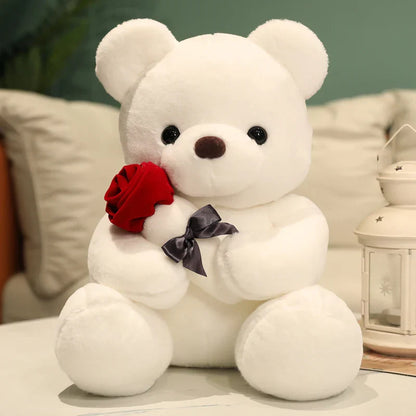 Rosebear | Liefdevol Knuffelplezier Met Rozen - Knuffelbeer