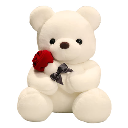 Rosebear | Liefdevol Knuffelplezier Met Rozen - Knuffelbeer