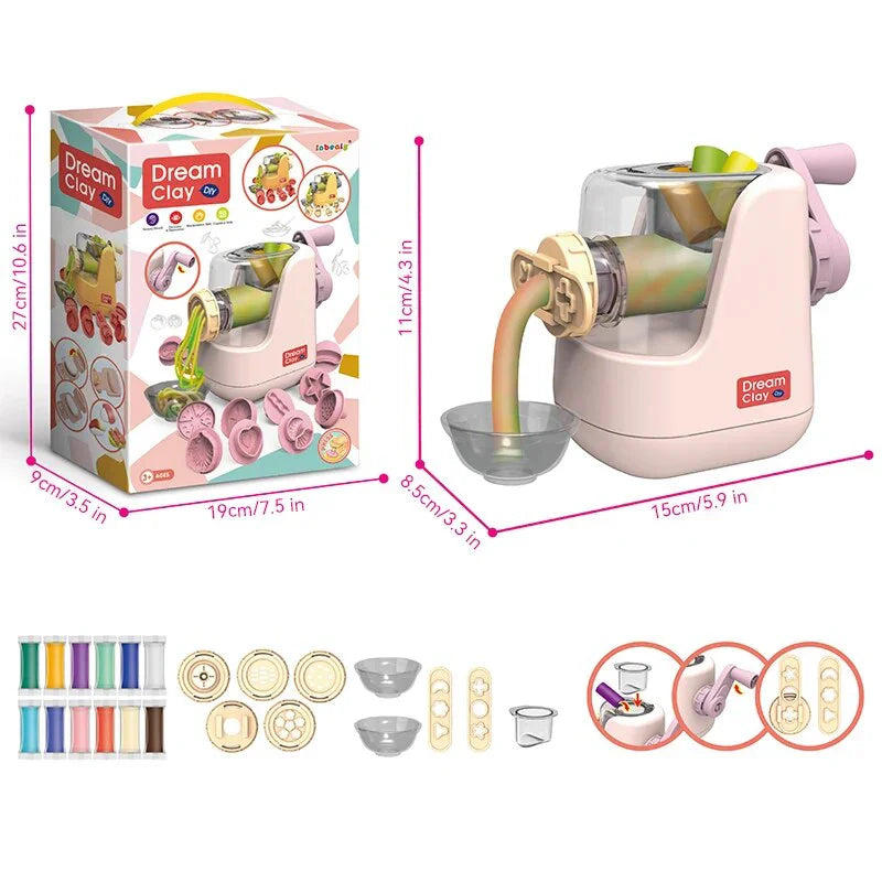 Noodlejoy | Fantasierijk Kneden En Draaien - Speelkeuken Knutselset