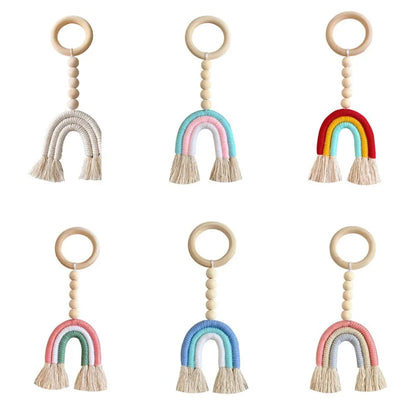 Rainbowdreams | Speels En Stijlvol - Houten Regenbooghanger