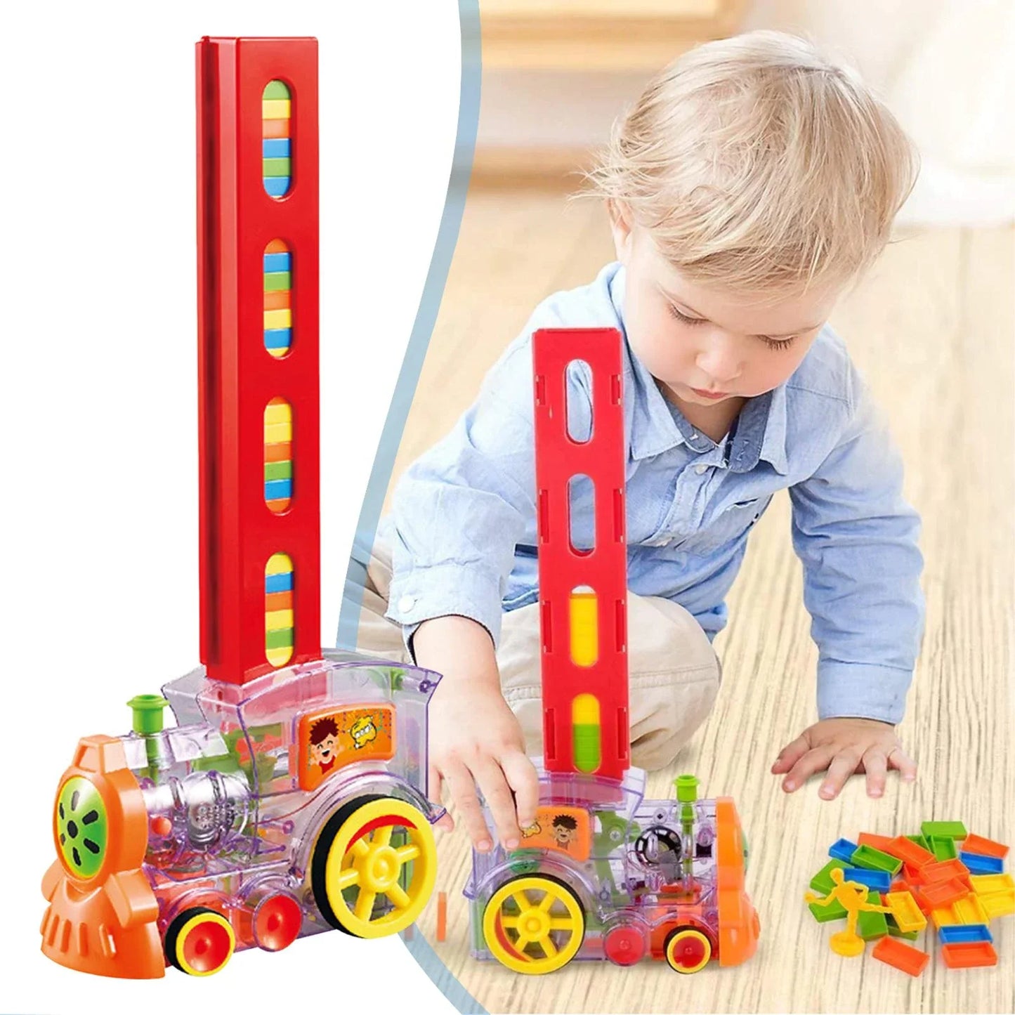 Dominomaster | Bouw Snel Je Dominostellen - Dominotrein