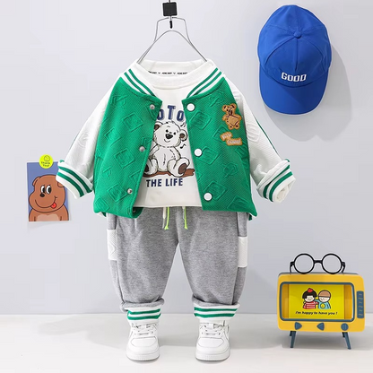 LittleLooks | Stijlvol én speelklaar - 3-delig outfitje