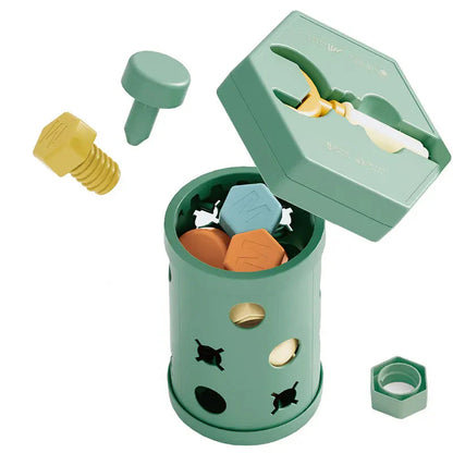 Screwitplay | Bouw En Leer Met Kleurrijke Schroeven - Montessori Schroefset