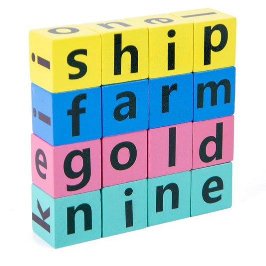 Wordwise | Spelen Met Letters En Kaarten - Houten Letterspel