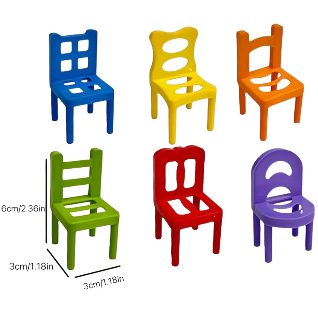 Crazychairs | Houd Je Toren In Evenwicht - Spannend Balansspel