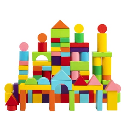Woodentowers | Bouw Eindeloos Met Fantasie - Houten Blokkenset
