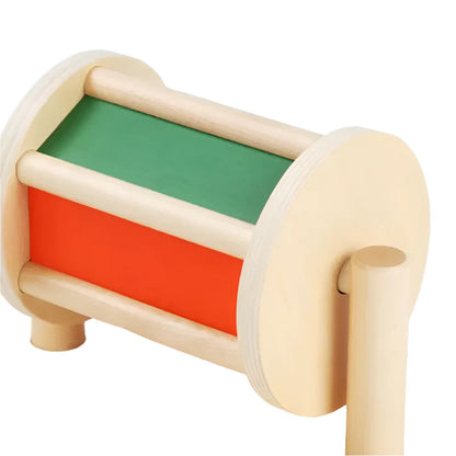 Sensoryroll | Leren Door Rollen En Rammelen - Houten Rammelaar