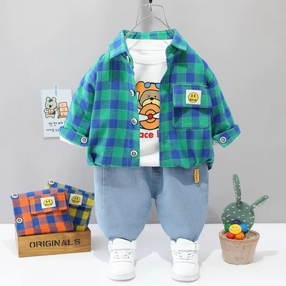 LittleLooks | Stijlvol én speelklaar - 3-delig outfitje