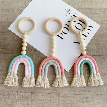 Rainbowdreams | Speels En Stijlvol - Houten Regenbooghanger