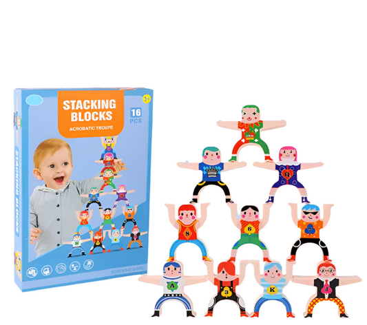 Tippytower | Evenwicht En Strategie - Houten Bouwspel