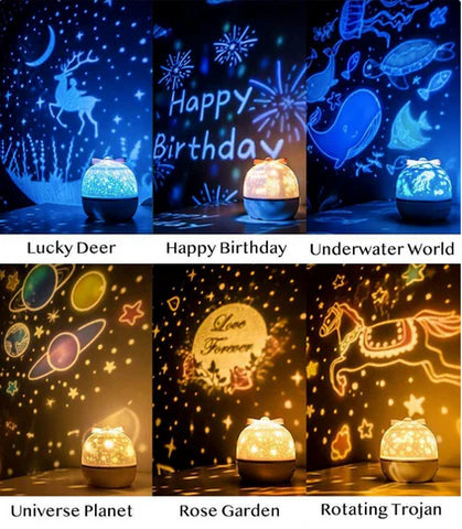 Dreamsky | Betoverende Sterrenhemel Voor Bedtijd - Rustgevende Nachtlamp