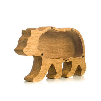 Houten Spaarpot | Speels Leren Sparen