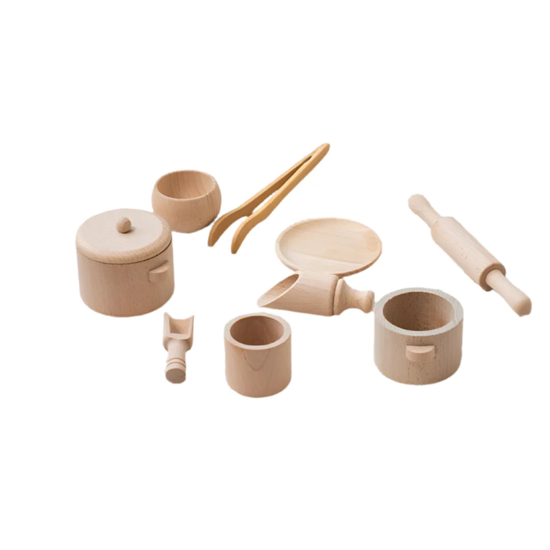 Kitchentots | Fantasievol Koken - Houten Keukenspeelgoed