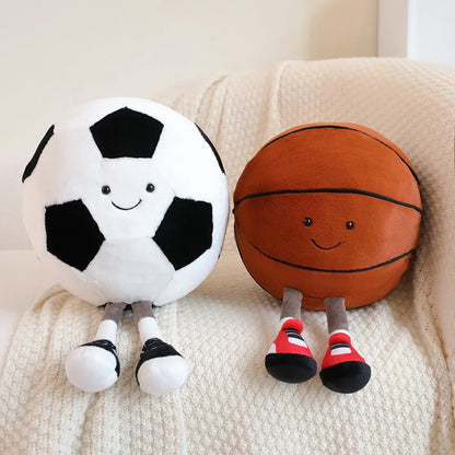 Kickbuddy | Zachte Voetbal - Pluche Knuffel